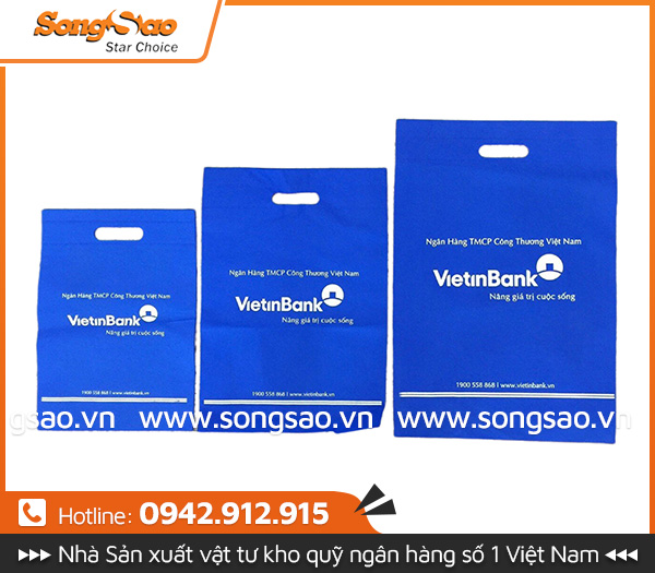 Túi vải không dệt in Vietinbank
